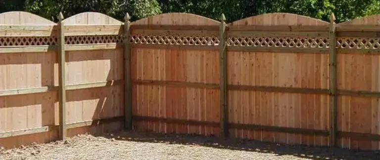 Image of a wood fence